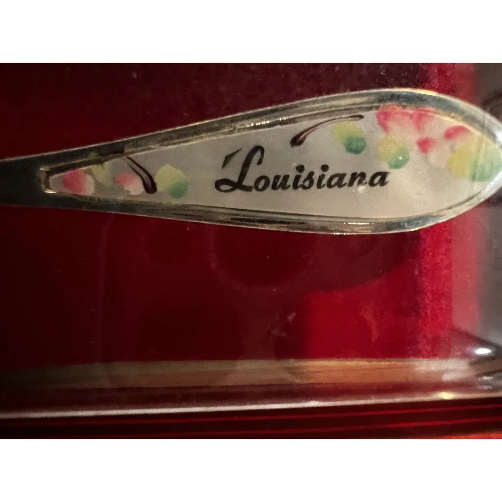 Vintage Louisiana Souvenir Spoon Unique Vintage Collectors‎